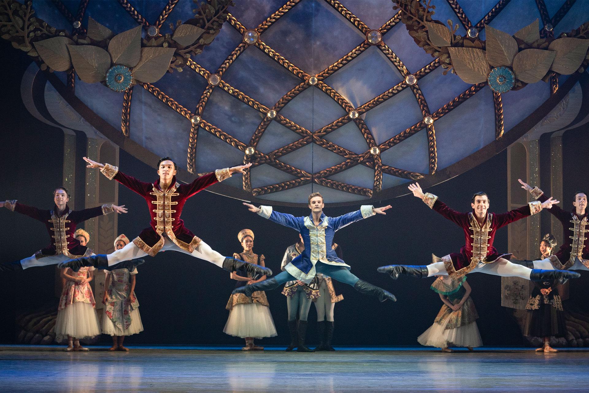 Northern Ballet dancers in Cinderella