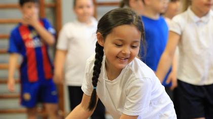 Girl dancing